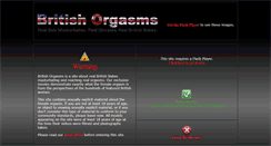 Desktop Screenshot of britishorgasms.com